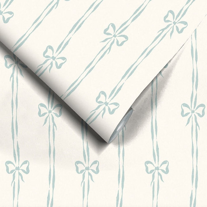 Woodchip & Magnolia Bow Peep Turton Wallpaper - WM - 481 - 03