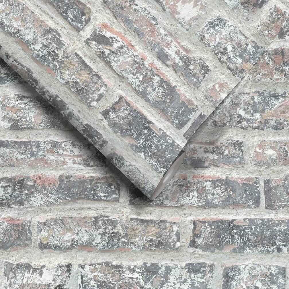 Woodchip & Magnolia Canal Street Wallpaper - WM - 060