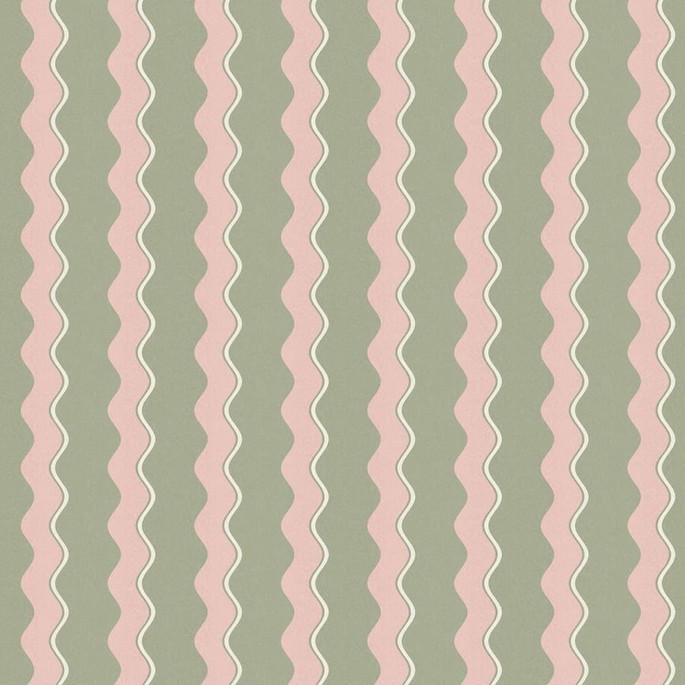 Woodchip & Magnolia Cari Wave Bracken Wallpaper - WM - 462 - 07