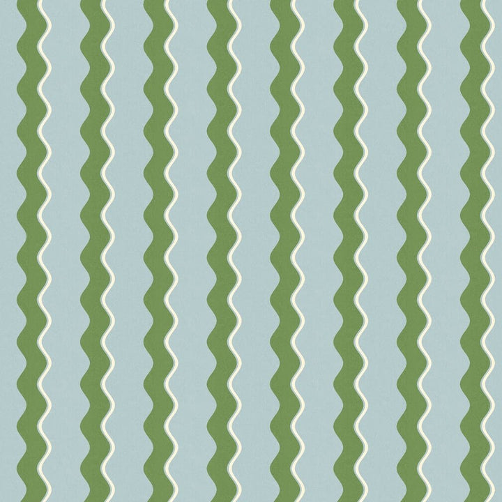 Woodchip & Magnolia Cari Wave Pacific Blue Wallpaper - WM - 462 - 04