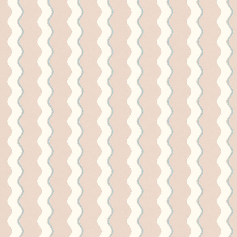 Woodchip & Magnolia Cari Wave Sand Wallpaper - WM - 462 - 01