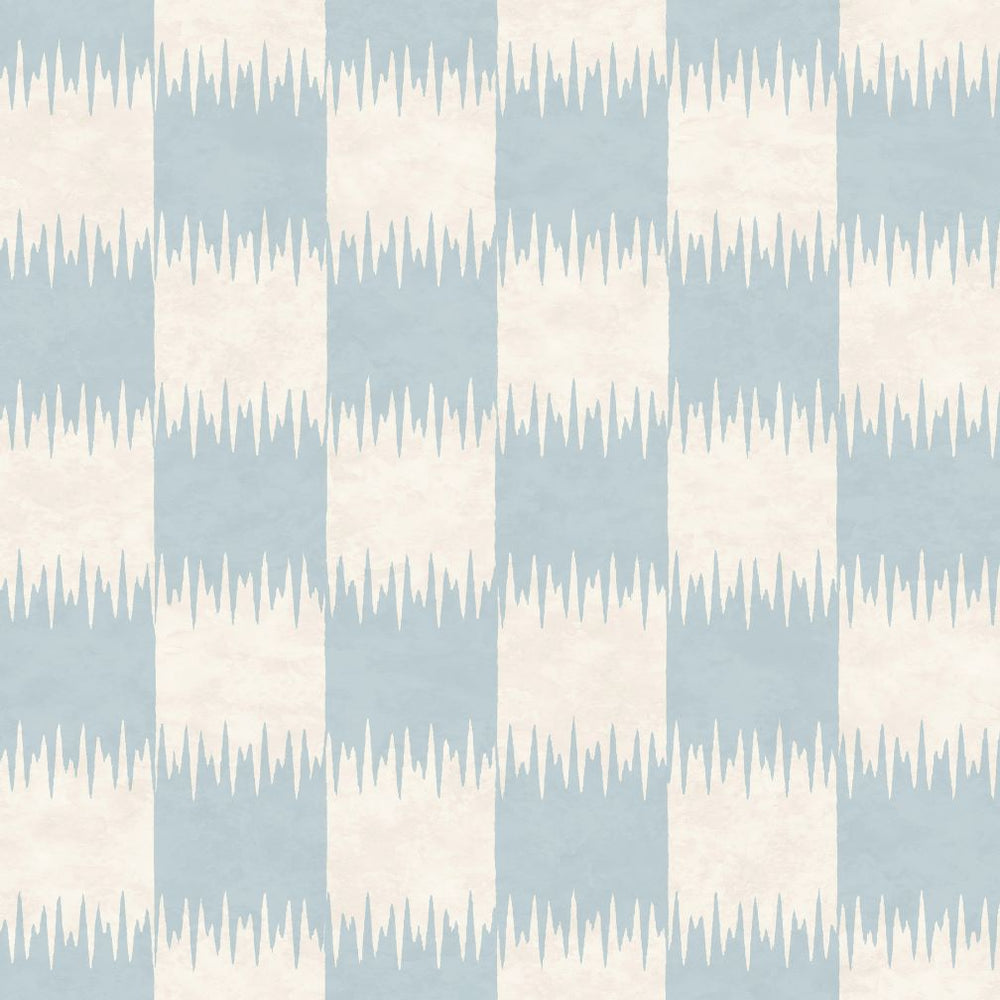 Woodchip & Magnolia Checkmate Powder Blue Wallpaper - WM-487-03