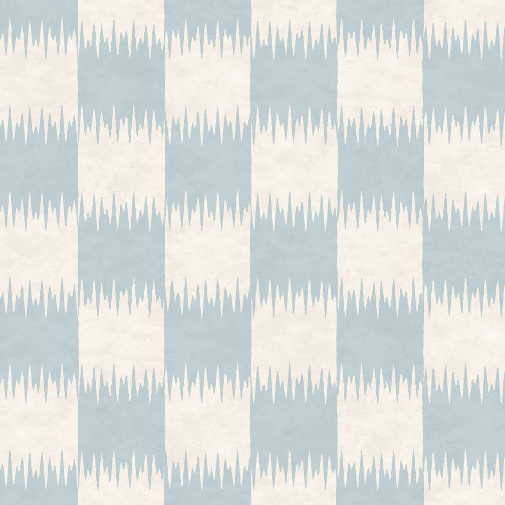 Woodchip & Magnolia Checkmate Powder Blue Wallpaper - WM-487-03