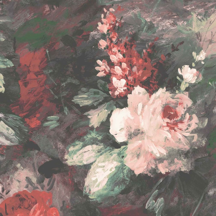 Woodchip & Magnolia Ditsy Ava Marika Blush/Rouge Wallpaper - WM - 102