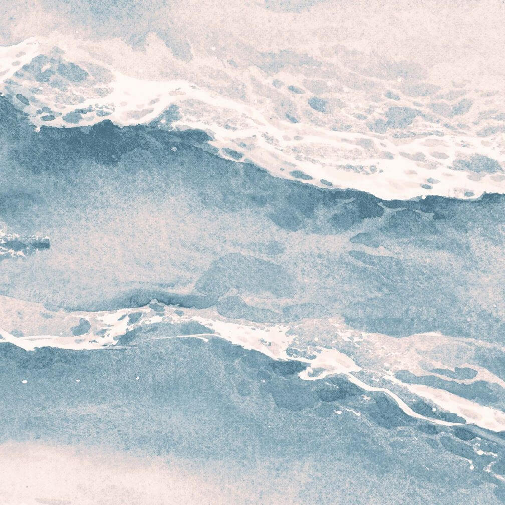 Woodchip & Magnolia Ebb & Flow Sea Sunset Wallpaper - WM-457-03