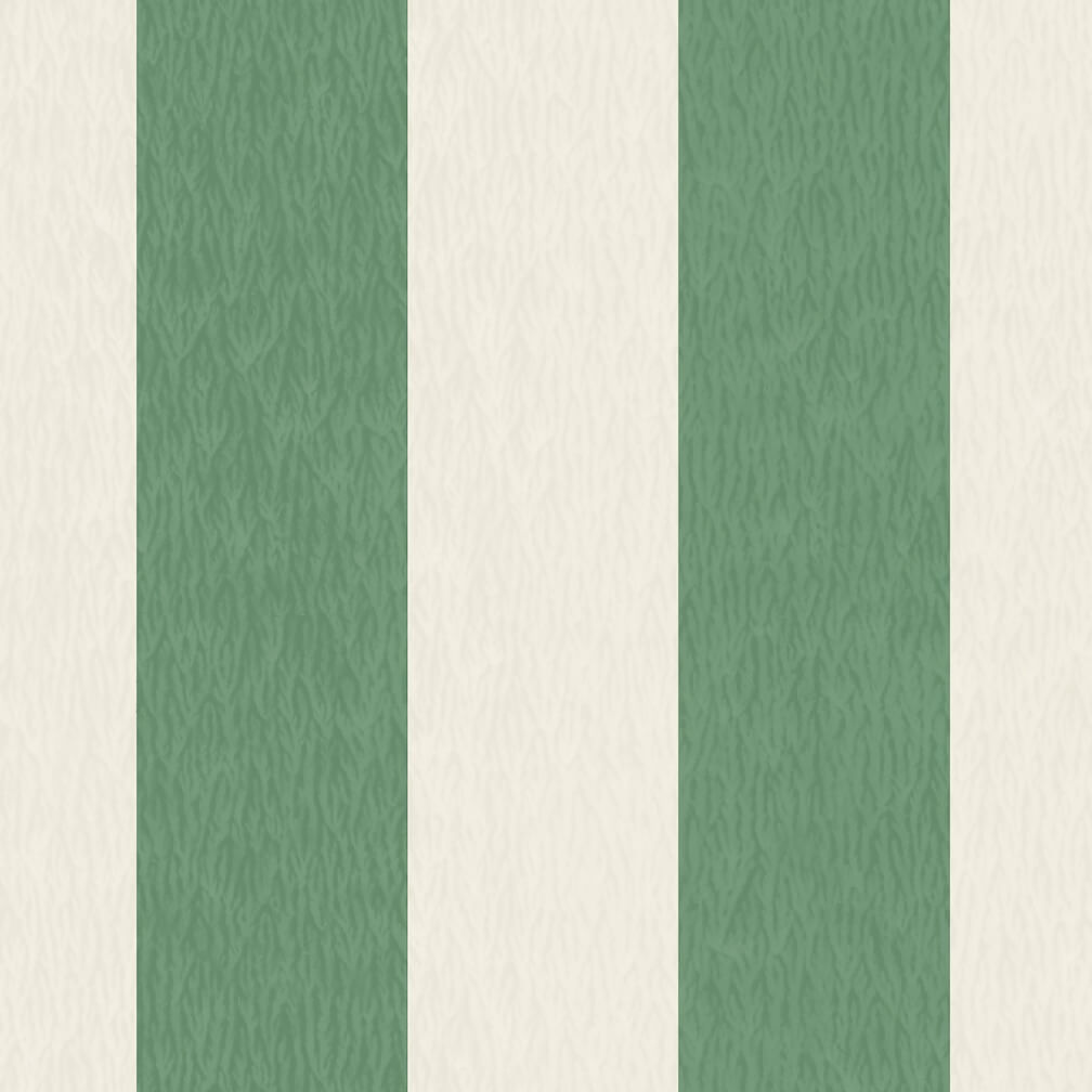 Woodchip & Magnolia Jockey Stripe Green/Magnolia Wallpaper - WM - 472 - 04