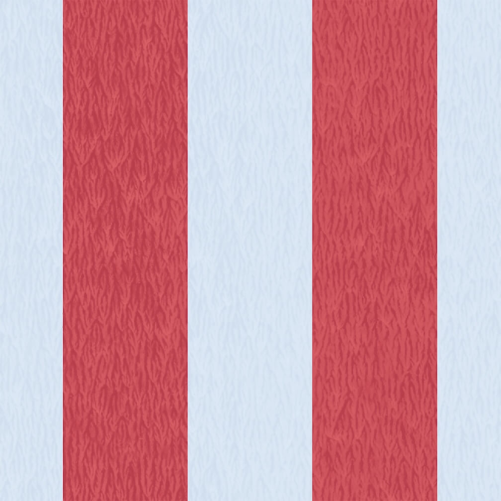 Woodchip & Magnolia Jockey Stripe Helter Skelter Red Wallpaper - WM - 472 - 05