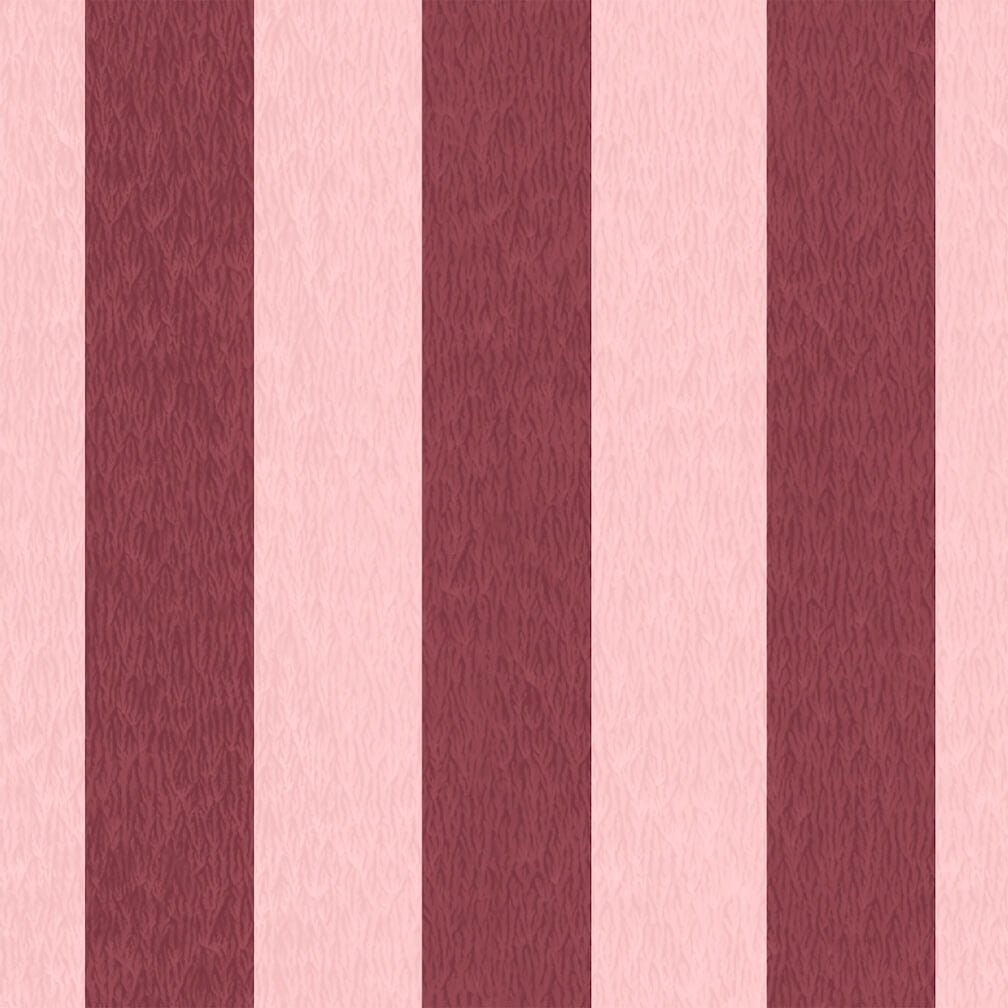 Woodchip & Magnolia Jockey Stripe Maroon Wallpaper - WM - 472 - 09