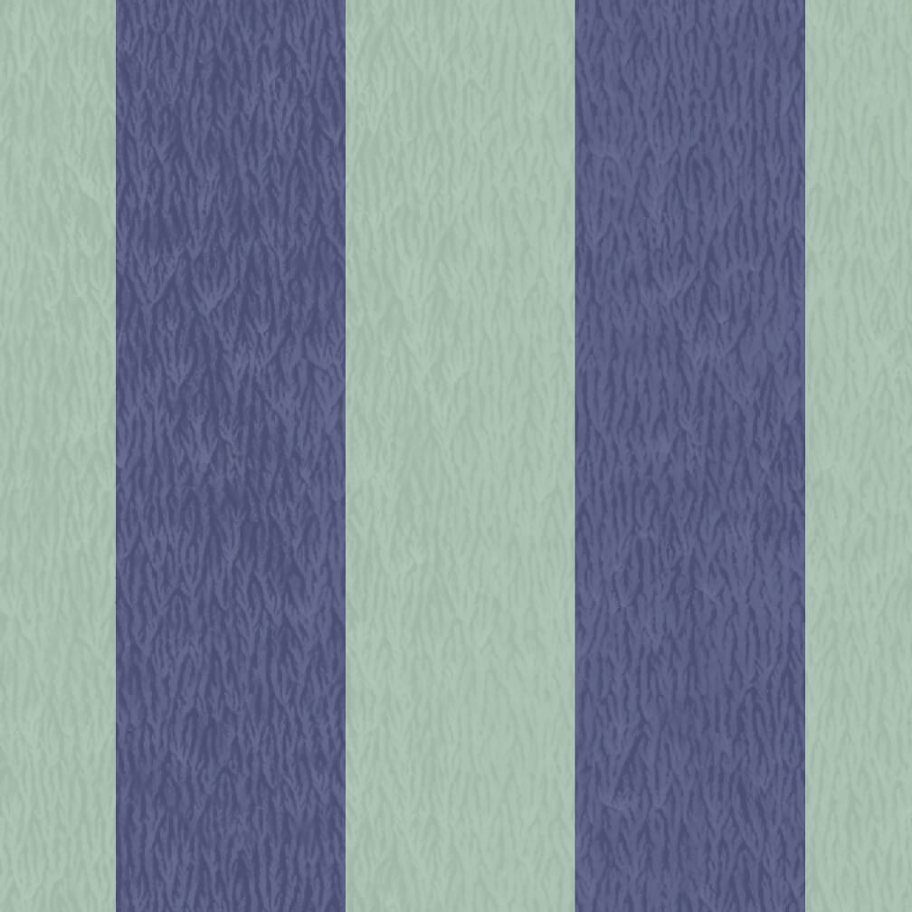 Woodchip & Magnolia Jockey Stripe Mint Blue Wallpaper - WM - 472 - 03
