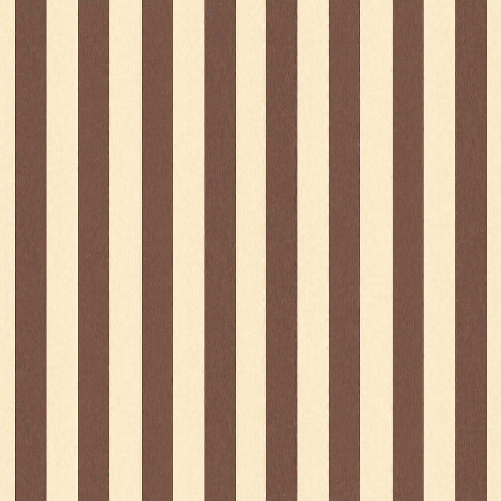 Woodchip & Magnolia Jockey Stripe Neapolitan Wallpaper - WM - 472 - 11