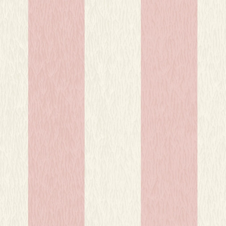 Woodchip & Magnolia Jockey Stripe Pink Cloud Wallpaper - WM - 472 - 07