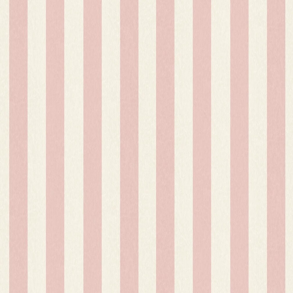 Woodchip & Magnolia Jockey Stripe Pink Cloud Wallpaper - WM - 472 - 07