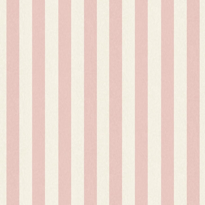 Woodchip & Magnolia Jockey Stripe Pink Cloud Wallpaper - WM - 472 - 07
