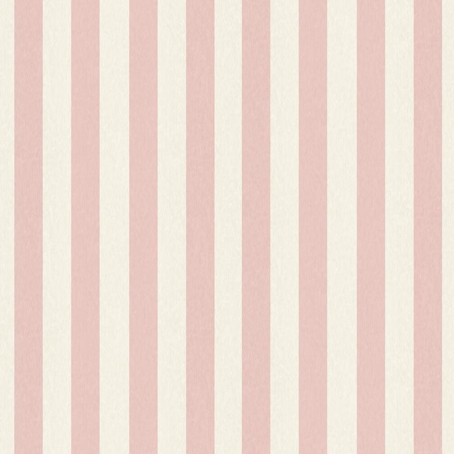 Woodchip & Magnolia Jockey Stripe Pink Cloud Wallpaper - WM - 472 - 07