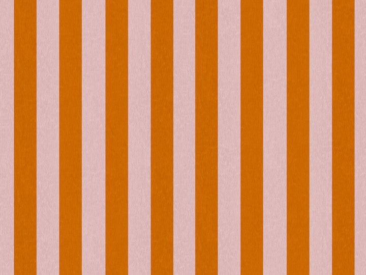 Woodchip & Magnolia Jockey Stripe Pink/Gorse Wallpaper - WM - 472 - 06