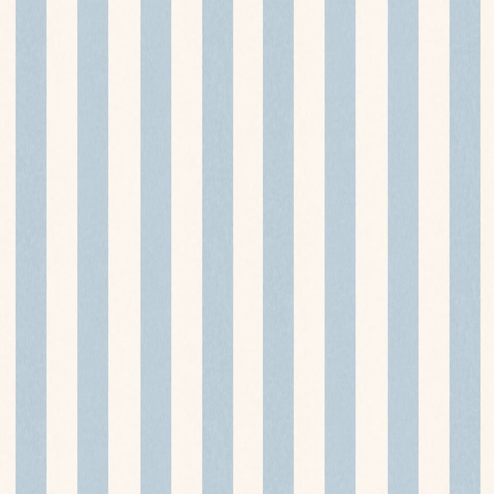Woodchip & Magnolia Jockey Stripe Powder Blue Wallpaper - WM - 472 - 02