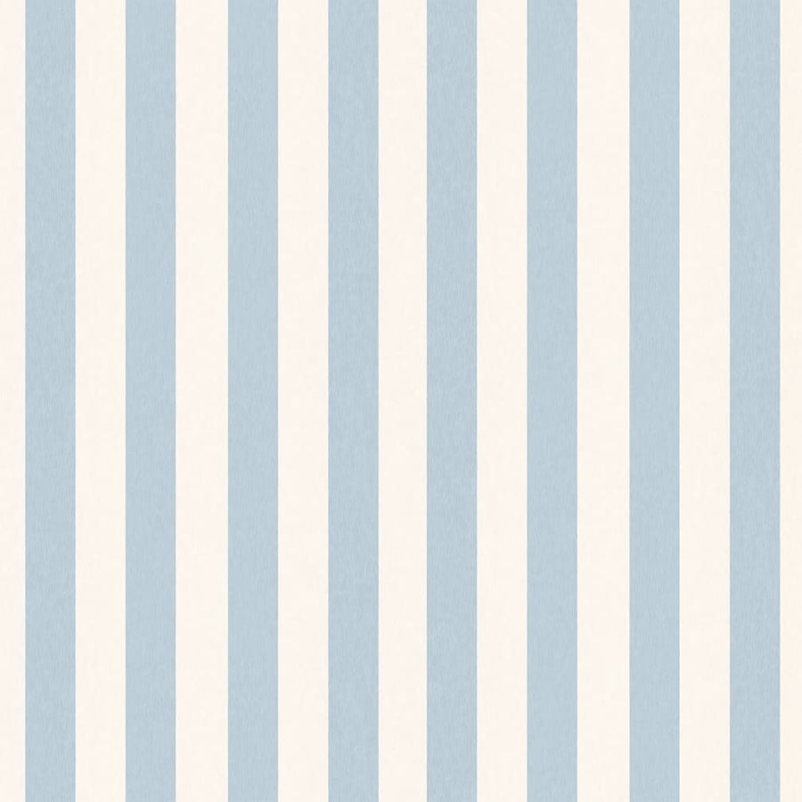 Woodchip & Magnolia Jockey Stripe Powder Blue Wallpaper - WM - 472 - 02