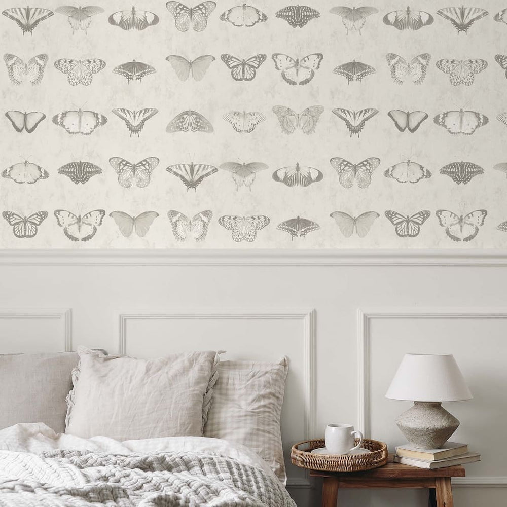 Woodchip & Magnolia Lepidoptera Magnolia Wallpaper - WM - 356 - 06