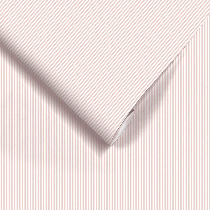 Woodchip & Magnolia Matchstick Stripe Blush Pink Wallpaper - WM - 414 - 03