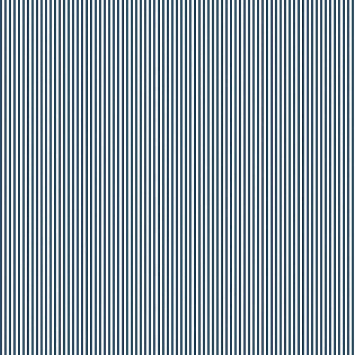 Woodchip & Magnolia Matchstick Stripe Navy/White Wallpaper - WM - 414 - 01