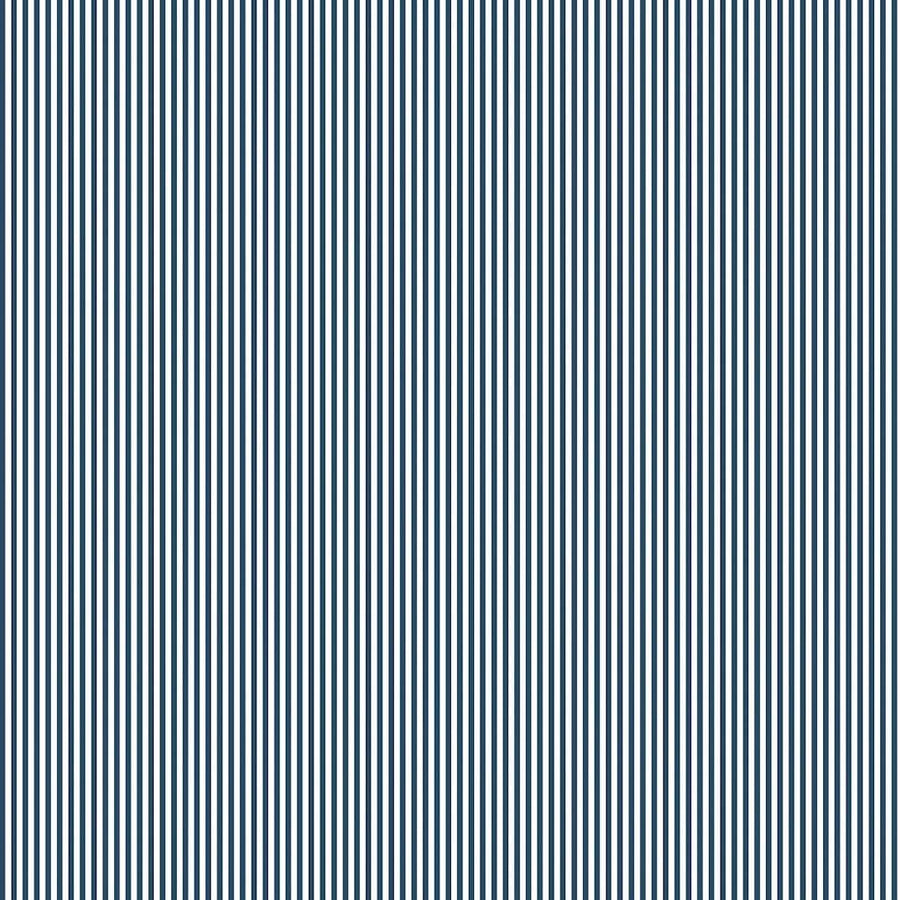 Woodchip & Magnolia Matchstick Stripe Navy/White Wallpaper - WM - 414 - 01