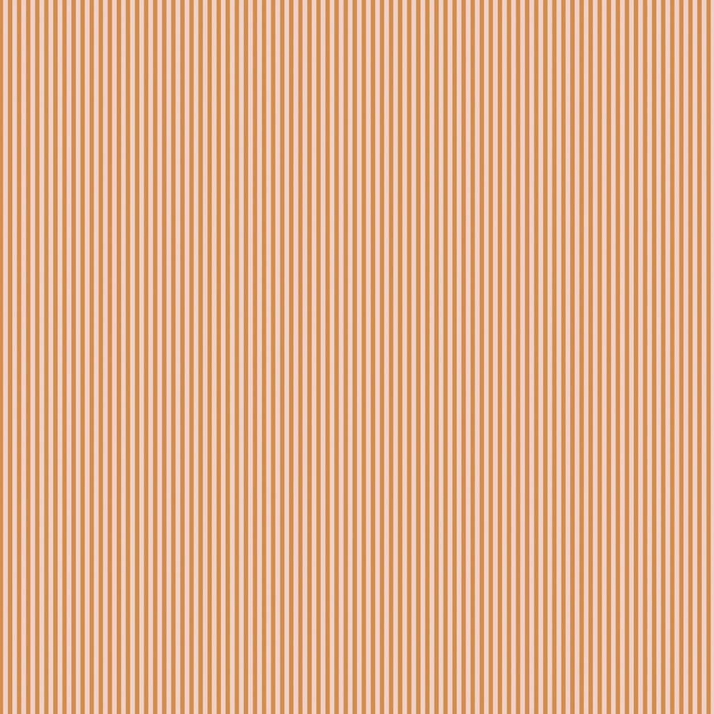 Woodchip & Magnolia Matchstick Stripe Pink Cloud/Gorse Wallpaper - WM - 414 - 04