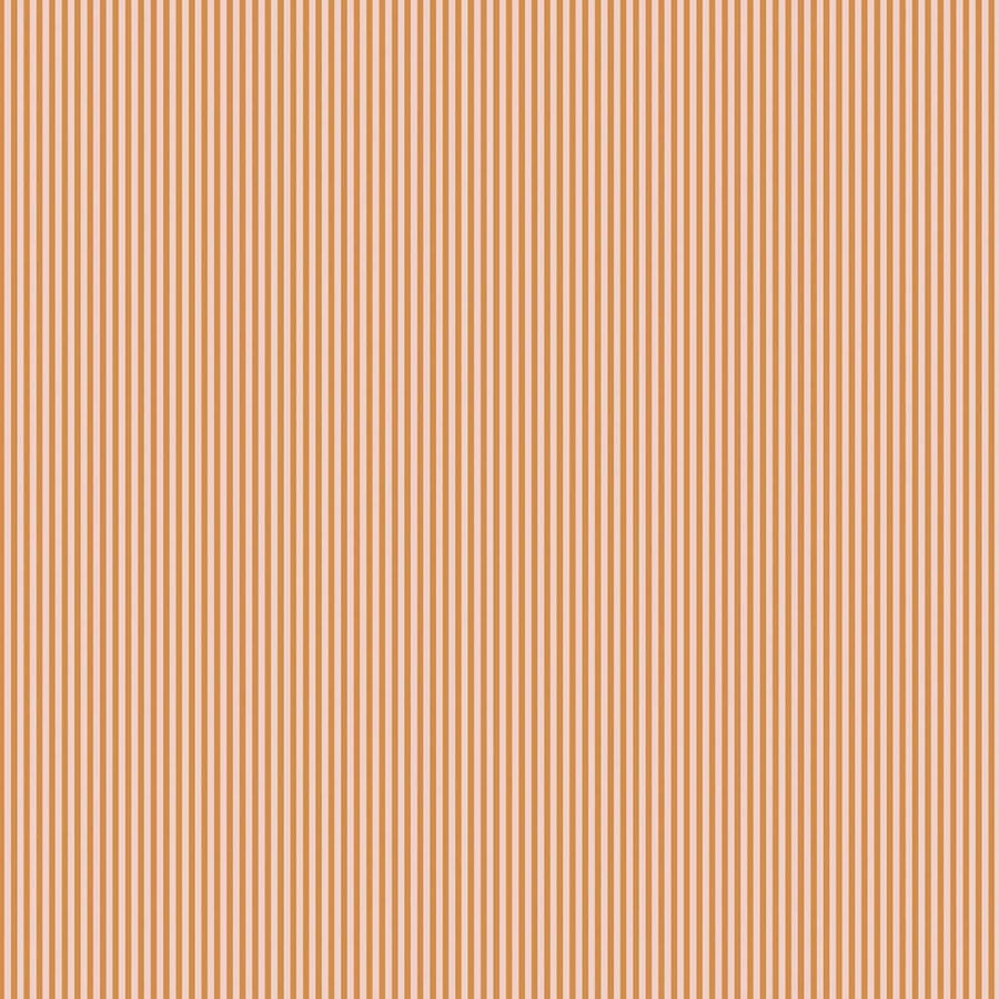 Woodchip & Magnolia Matchstick Stripe Pink Cloud/Gorse Wallpaper - WM - 414 - 04