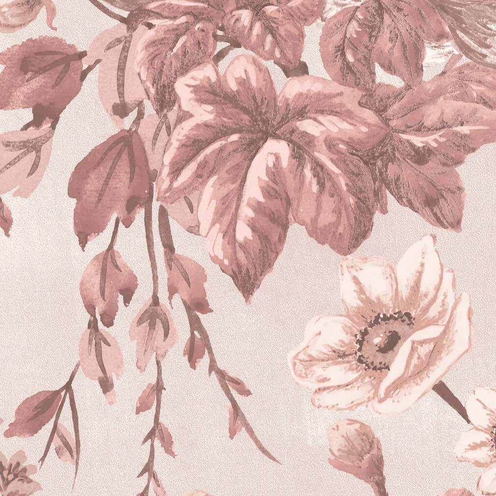 Woodchip & Magnolia Maurice Blush Pink Wallpaper - WM-411-03