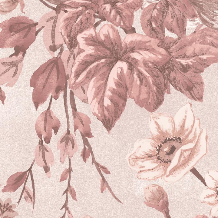 Woodchip & Magnolia Maurice Blush Pink Wallpaper - WM-411-03