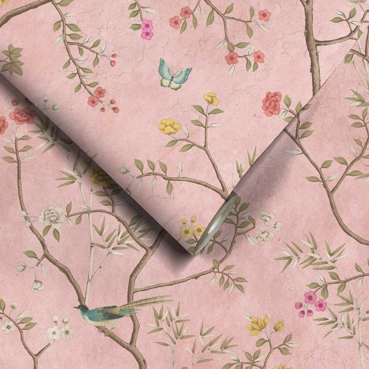 Woodchip & Magnolia Onism Dusty Pink Wallpaper - WM-454-03-6P