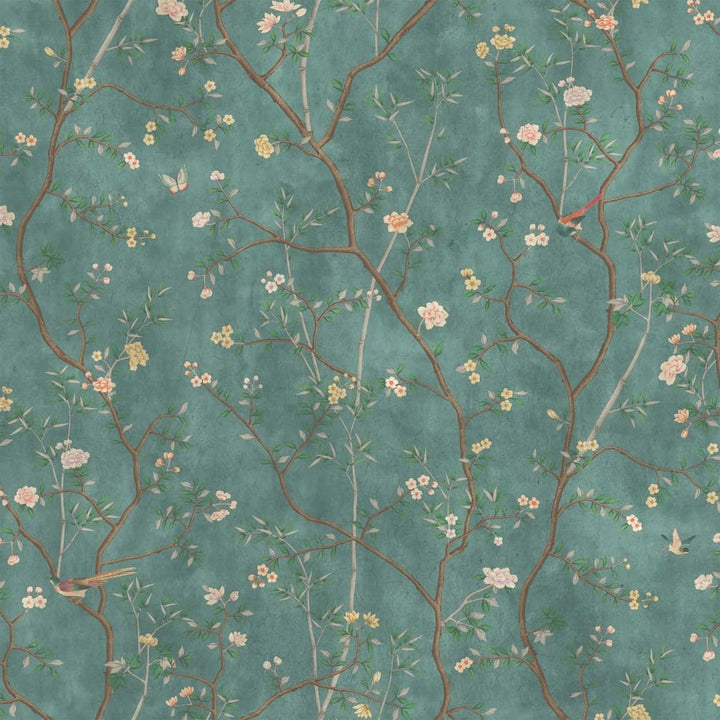 Woodchip & Magnolia Onism Emerald Wallpaper - WM - 454 - 02