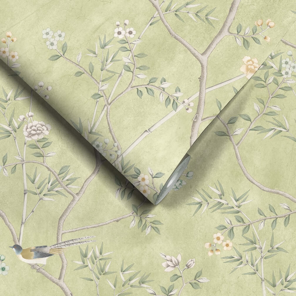 Woodchip & Magnolia Onism Olive Green Wallpaper - WM-454-07-6P