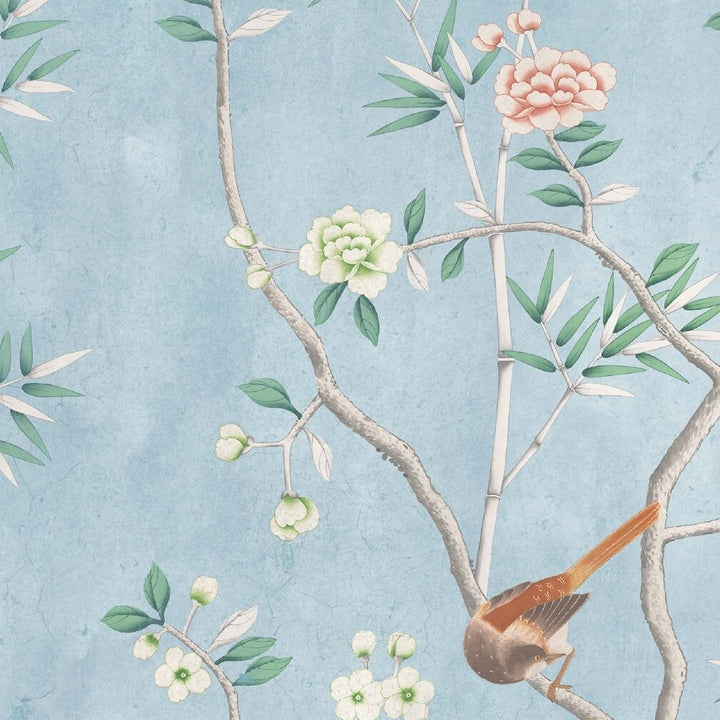 Woodchip & Magnolia Onism Sky Blue Wallpaper - WM-454-08-6P