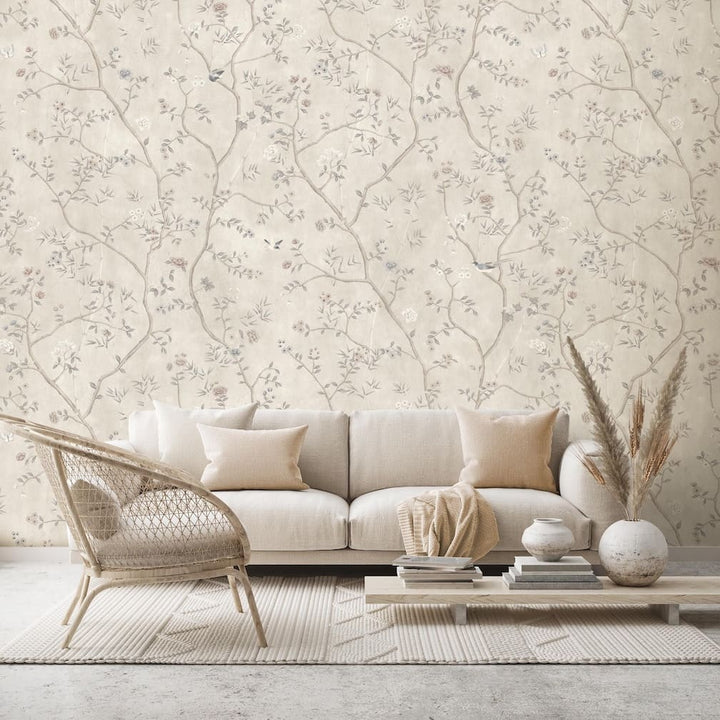 Woodchip & Magnolia Onism Stone Wallpaper - WM - 454 - 09