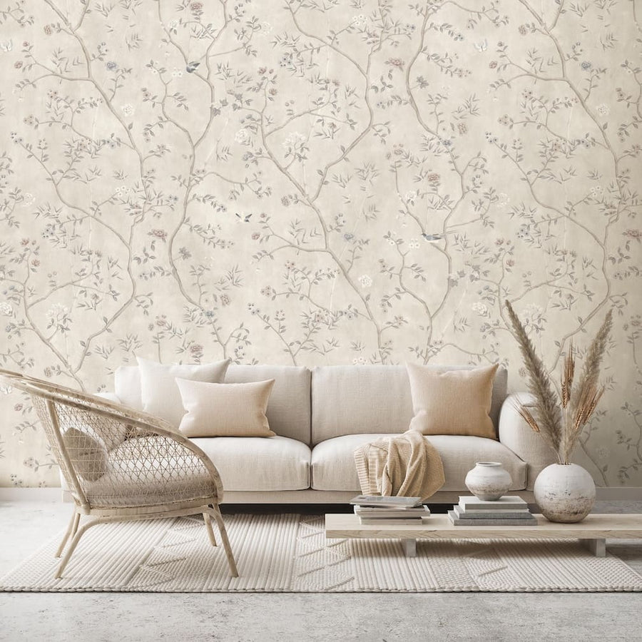 Woodchip & Magnolia Onism Stone Wallpaper - WM - 454 - 09