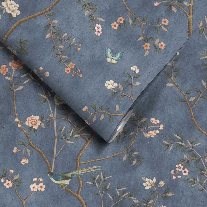 Woodchip & Magnolia Onism Winter Blue Wallpaper - WM - 454 - 05