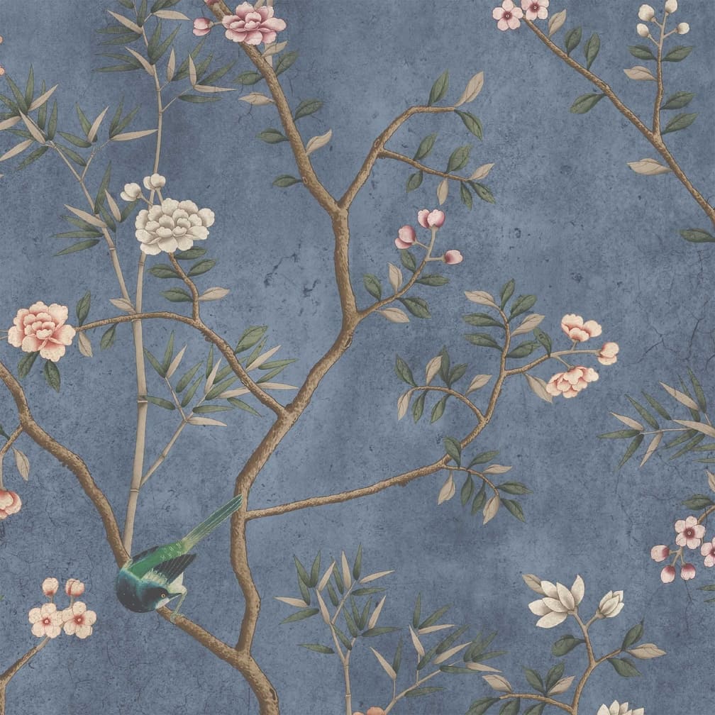 Woodchip & Magnolia Onism Winter Blue Wallpaper - WM - 454 - 05