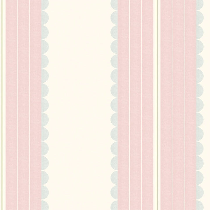 Woodchip & Magnolia Pin Up Stripe Pastel Pink Wallpaper - WM - 478 - 01