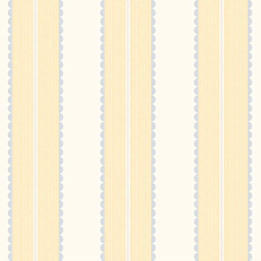 Woodchip & Magnolia Pin Up Stripe Soft Yellow Wallpaper - WM - 478 - 02