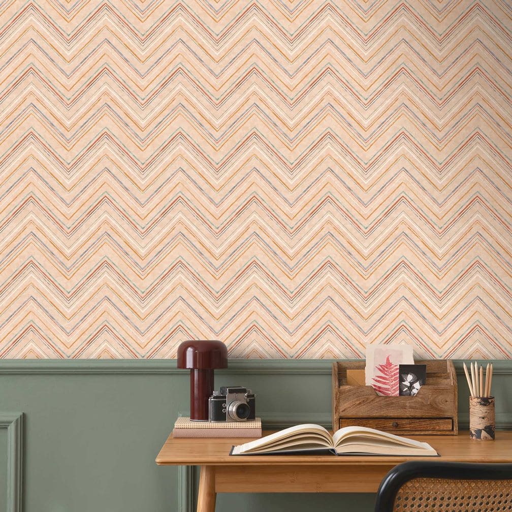 Woodchip & Magnolia Skyway Spice Wallpaper - WM-446-03