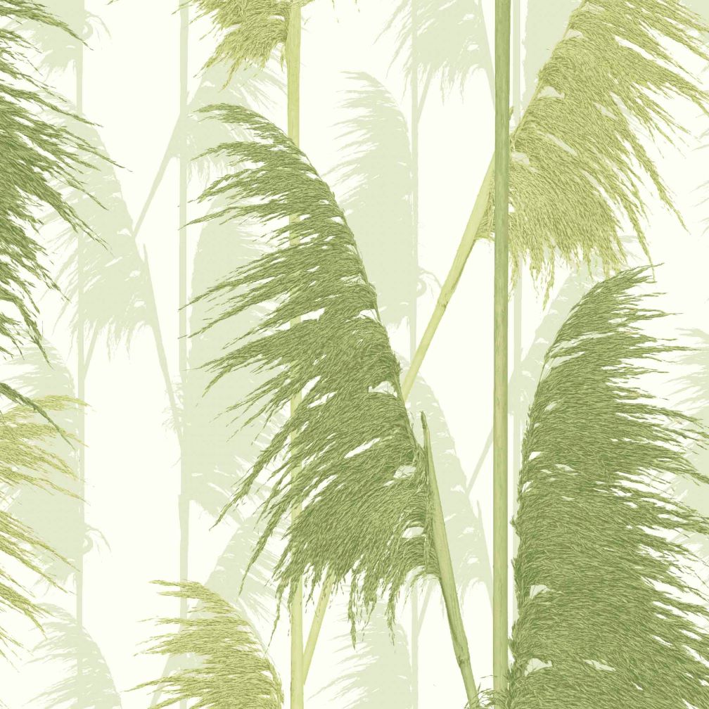 Woodchip & Magnolia Swingers Paradise Green Wallpaper - WM-363-01