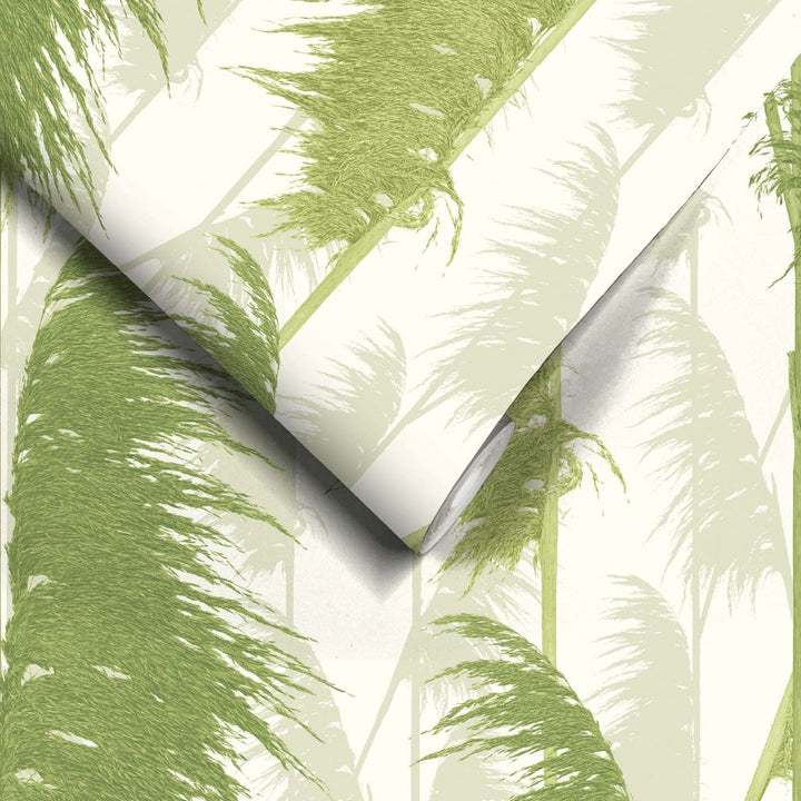Woodchip & Magnolia Swingers Paradise Green Wallpaper - WM-363-01