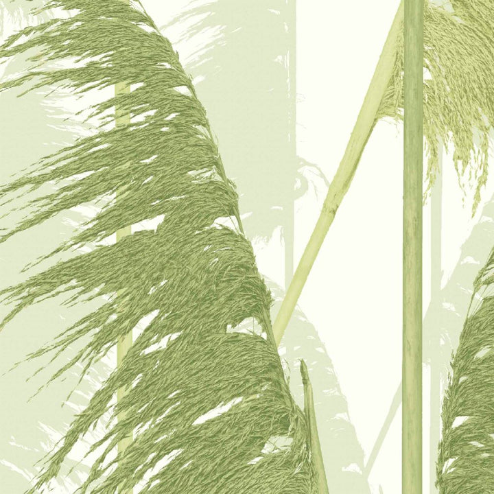 Woodchip & Magnolia Swingers Paradise Green Wallpaper - WM-363-01