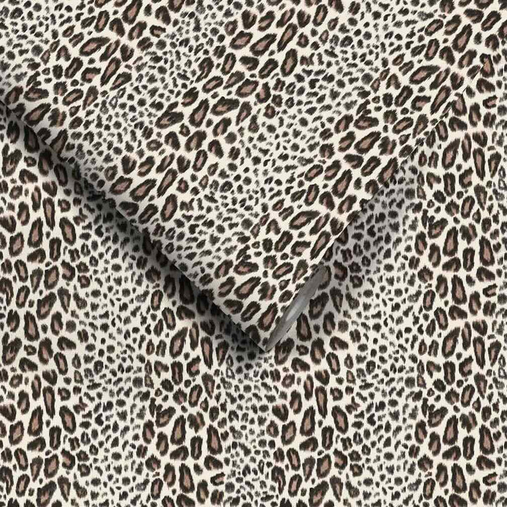Woodchip & Magnolia Tabby Kat Brunette Stripe Wallpaper - WM - 451 - 02