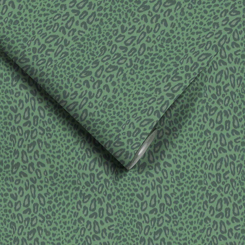 Woodchip & Magnolia Tabby Kat Moss Stripe Wallpaper - WM - 451 - 01