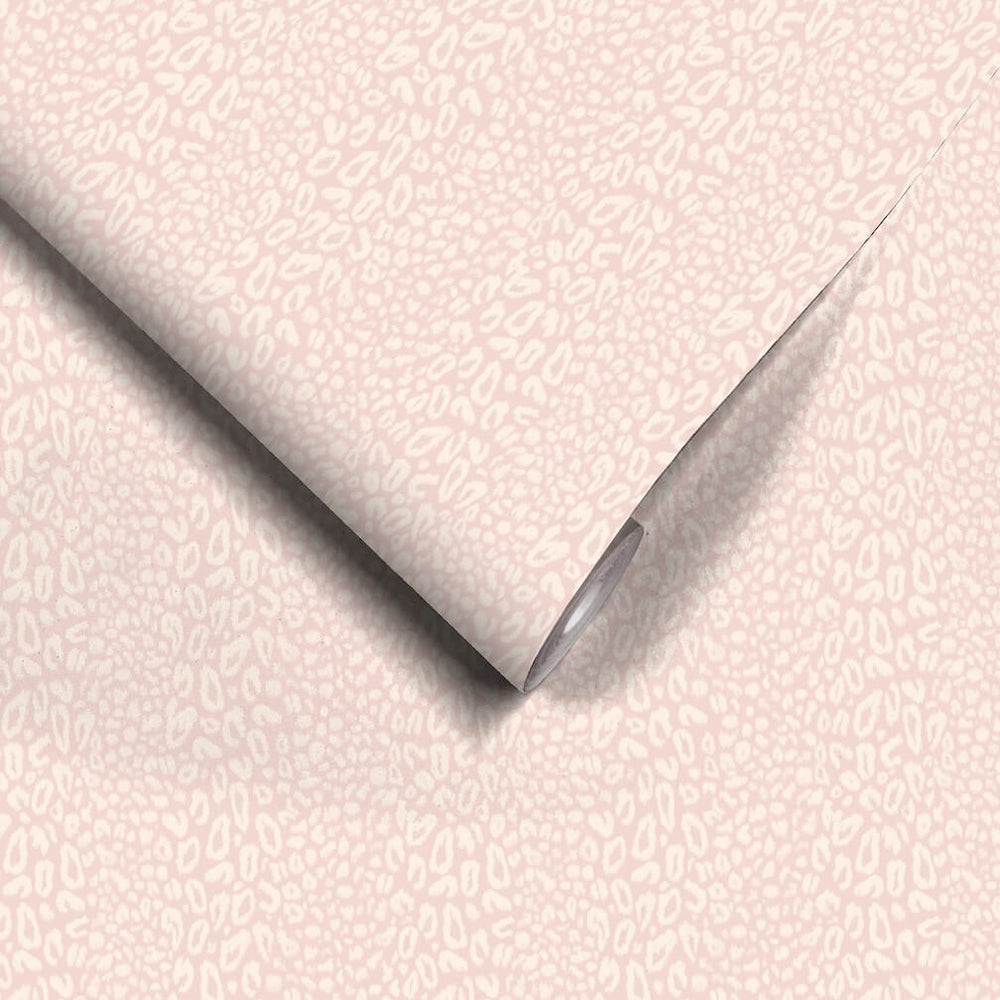 Woodchip & Magnolia Tabby Kat Powder Pink Stripe Wallpaper - WM - 451 - 06
