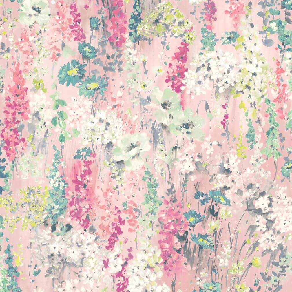 Woodchip & Magnolia Wilderness Shell Pink Wallpaper - WM-436-04