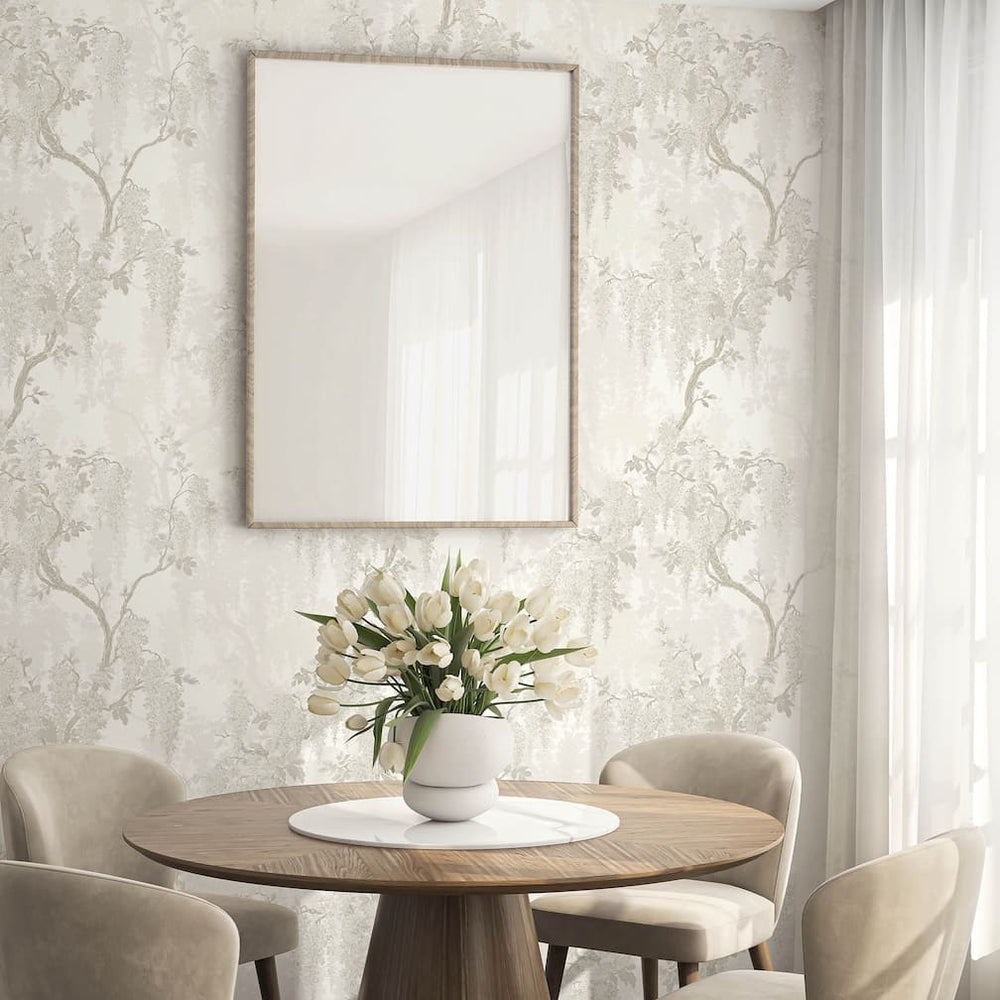 Woodchip & Magnolia Wisteria Magnolia Wallpaper - WM - 402 - 04