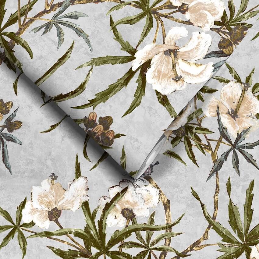 WM-165-Woodchip & Magnolia-Zen Grey Wallpaper-Decor Warehouse