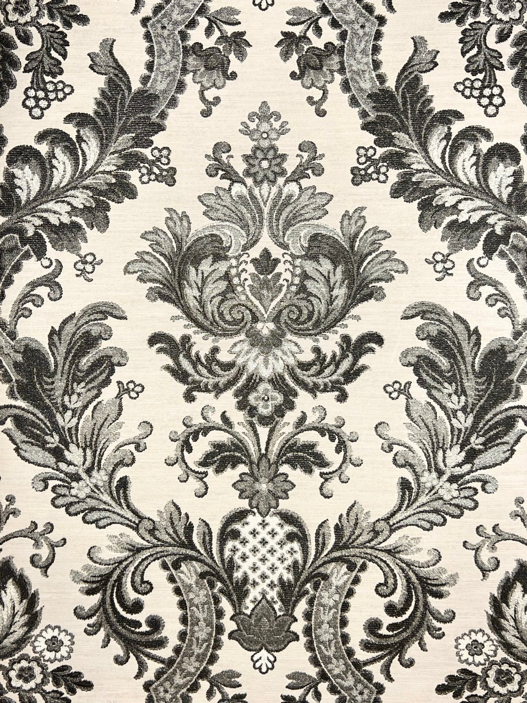 Ascot Cream & Black Damask Wallpaper - JC1007 - 8
